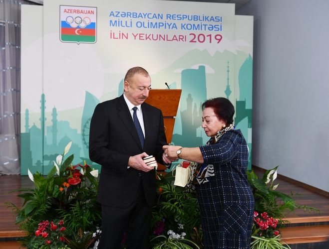 Azərbaycan Prezidenti İlham Əliyev 2019-cu ilin idman yekunlarına həsr olunan mərasimdə iştirak etdi  - YENİLƏNİB