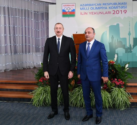 Azərbaycan Prezidenti İlham Əliyev 2019-cu ilin idman yekunlarına həsr olunan mərasimdə iştirak etdi  - YENİLƏNİB