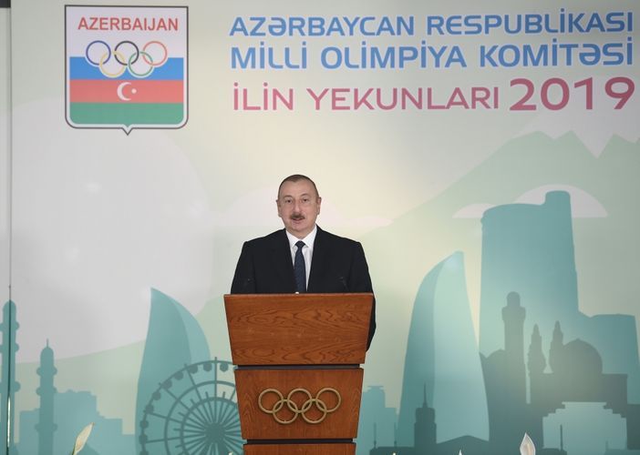 Azərbaycan Prezidenti İlham Əliyev 2019-cu ilin idman yekunlarına həsr olunan mərasimdə iştirak etdi  - YENİLƏNİB
