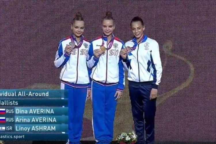 Rusiyalı gimnast Bakıda dünya rekordunu təkrarladı