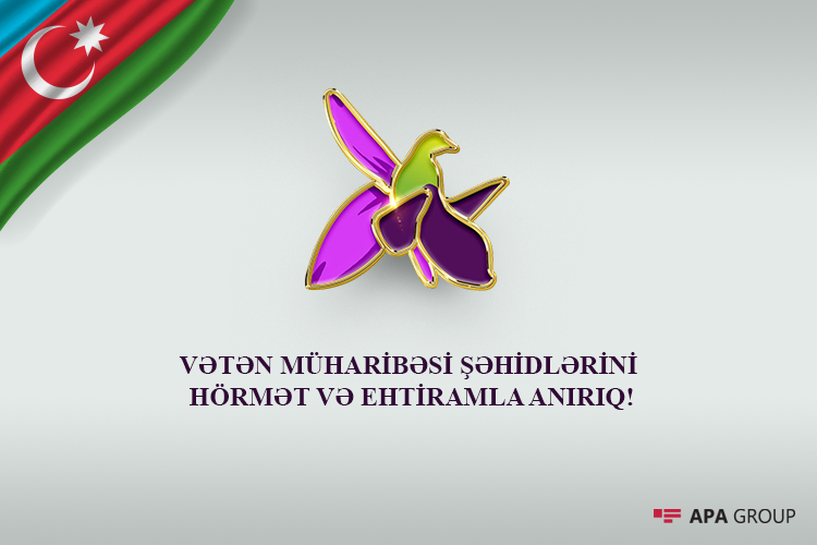 Azərbaycanda Vətən müharibəsi şəhidlərinin xatirəsi bir dəqiqəlik sükutla yad edildi - FOTOSESSİYA