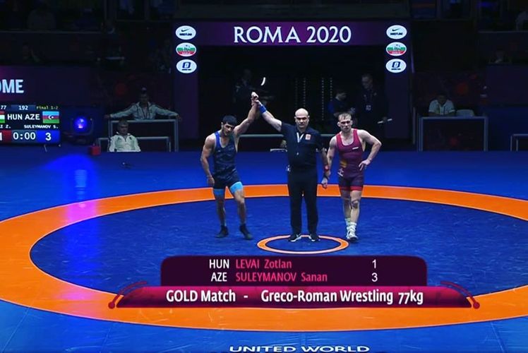 İki erməniyə qalib gələn güləşçimiz Avropa çempionu oldu - bir gündə 3 medal