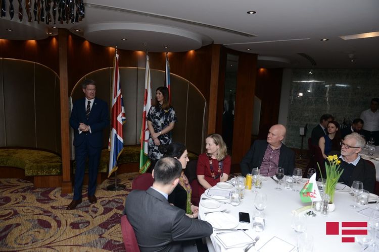 Bakıda Uels Milli günü - FOTO