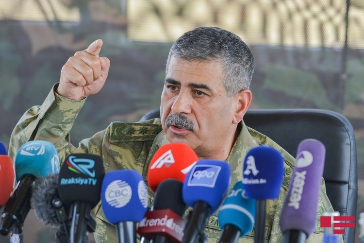 Orduya düşmənin hərbi-strateji infrastrukturuna böyük zərbələr endirməyi planlaşdırmağı əmr etdi - Müdafiə naziri