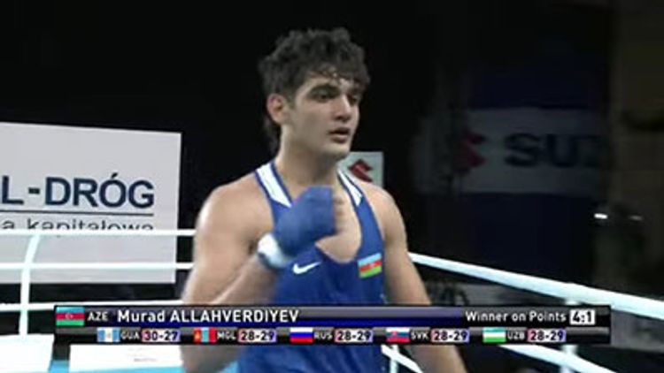 1/8 finala yüksəldi - Murad Allahverdiyev