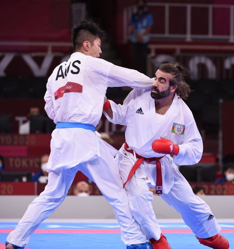 Rafael Ağayev yarımfinalda - FOTOSESSİYA