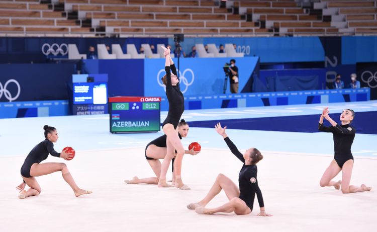 Gimnastlarımızın çıxışı - FOTOSESSİYA