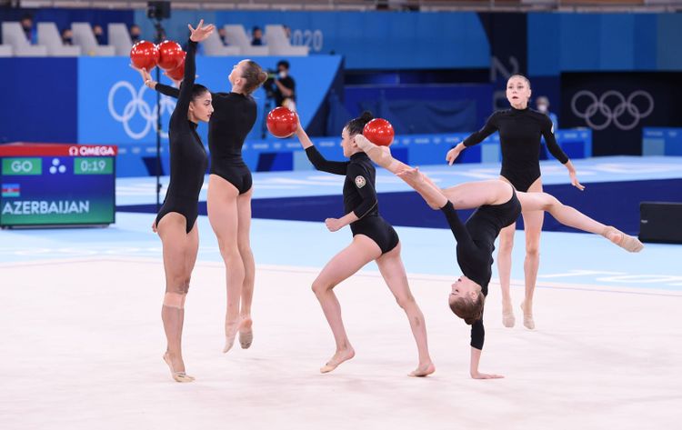 Gimnastlarımızın çıxışı - FOTOSESSİYA