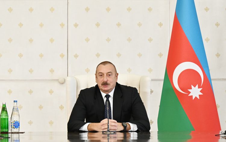 Prezident İlham Əliyev "Qarabağ"ın üzvlərini qəbul edib - FOTOSESSİYA