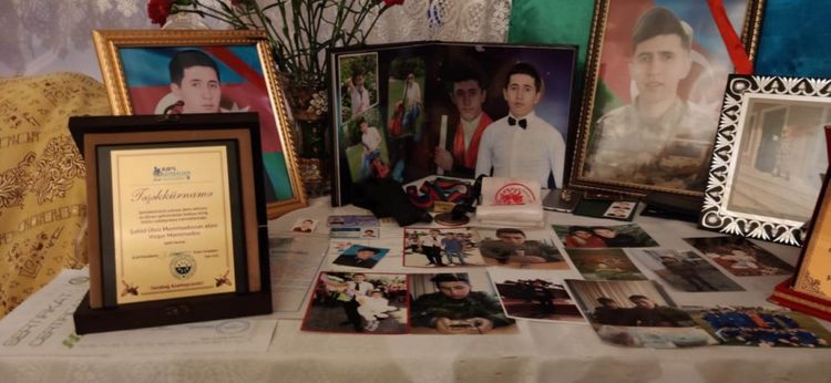 Şəhid atasına xüsusi mükafatını təqdim etdi – AİJA