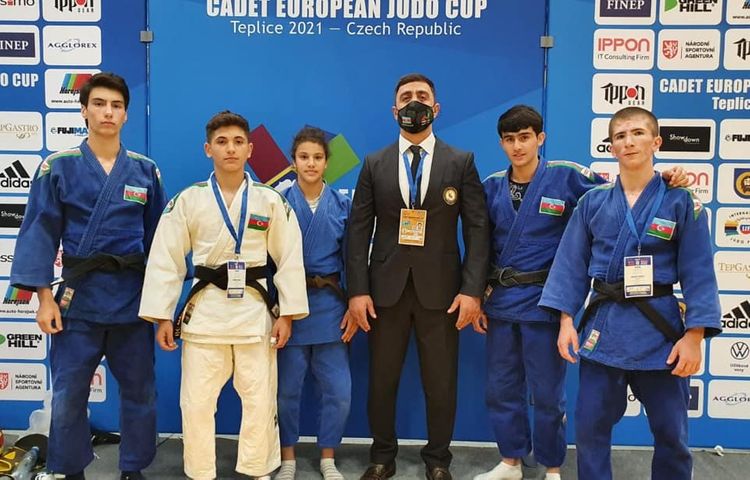 Cüdoçularımız Avropa kubokuna 4 medalla başladı - FOTOSESSİYA