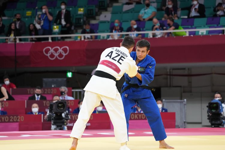 Orxan Səfərov mübarizəni dayandırdı - Tokio-2020