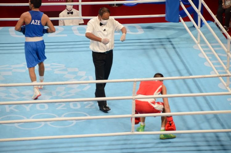 Cavid Çələbiyevdən inamlı qələbə - FOTOSESSİYA