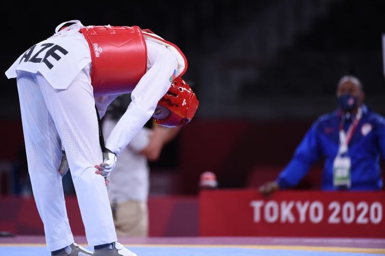 Tokio-2020: Fəridə Əzizova göz yaşlarını saxlaya bilmədi - FOTOSESSİYA