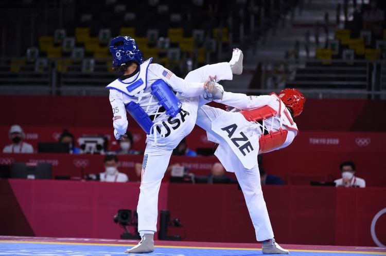 Tokio-2020: Fəridə Əzizova göz yaşlarını saxlaya bilmədi - FOTOSESSİYA