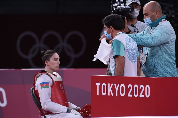 Tokio-2020: Fəridə Əzizova göz yaşlarını saxlaya bilmədi - FOTOSESSİYA