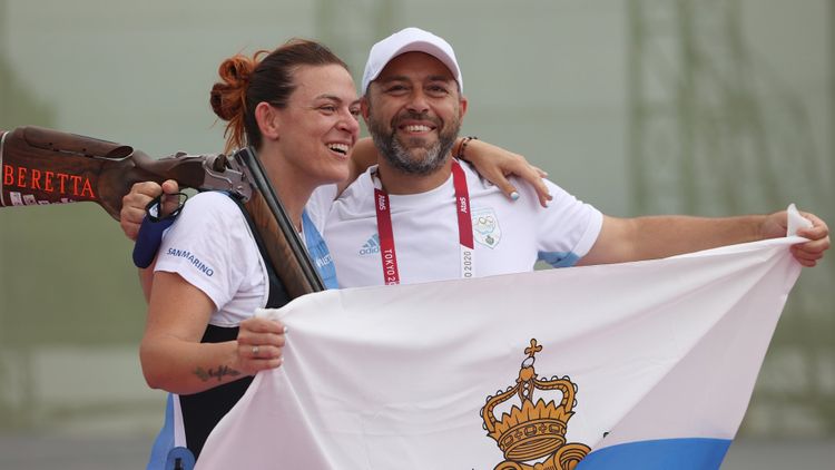 San Marinodan ilk medal - Olimpiadalar tarixində