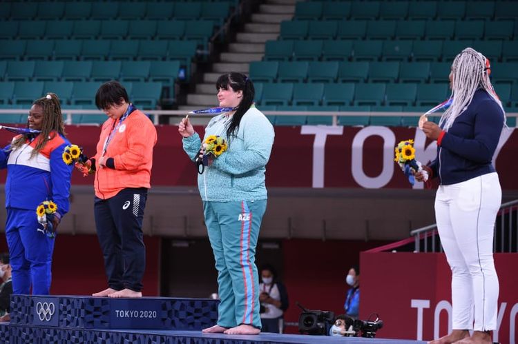 Tokio-2020: Cüdoçumuz fəxri kürsüdə - FOTOSESSİYA