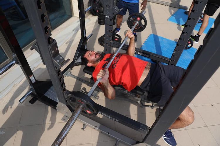 Cüdoçularımız Olimpiadaya hazırlığı Şağanda davam etdirirlər - FOTOSESSİYA