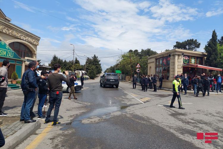 Azad Rəhimov dəfn edilib - FOTO - YENİLƏNİB