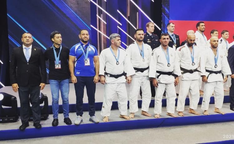 Ermənistana qalib gələn cüdoçularımız ikinci oldular - FOTOSESSİYA