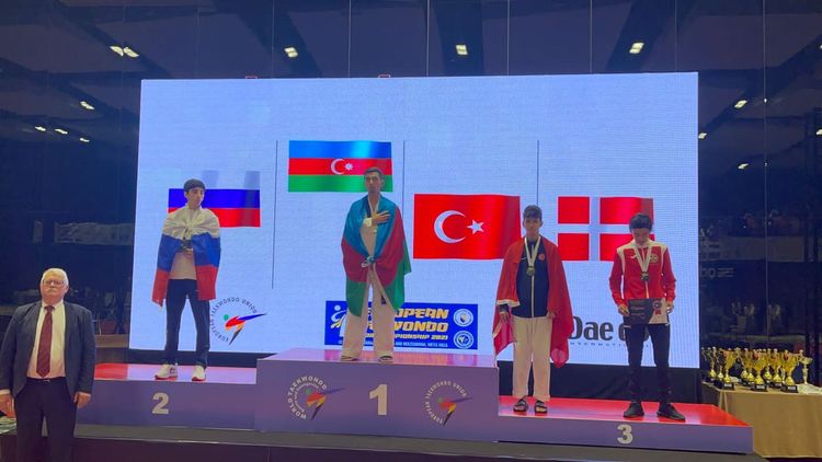 Taekvondoçumuz erməniyə qalib gələrək Avropa çempionu oldu – ilk 2 gündə 3 medal