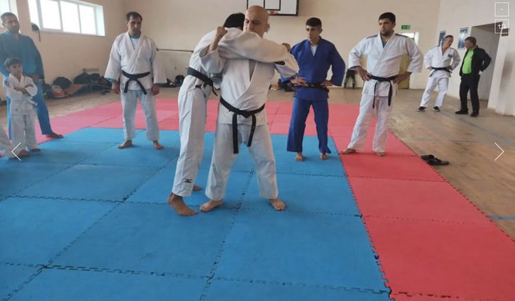 Naftalanda cüdoçular üçün seminar - FOTO