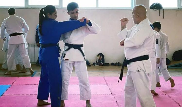 Naftalanda cüdoçular üçün seminar - FOTO