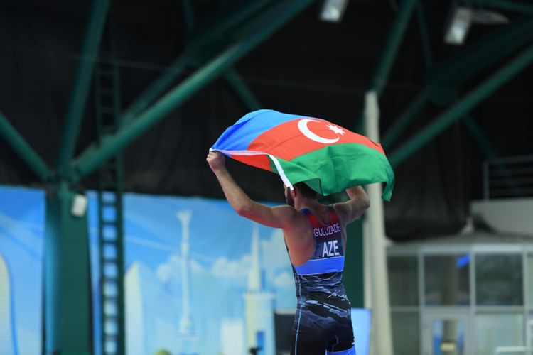 Güləşçilərimizdən 3 qızıl, 1 gümüş və 2 bürünc medal – I MDB Oyunlarında
