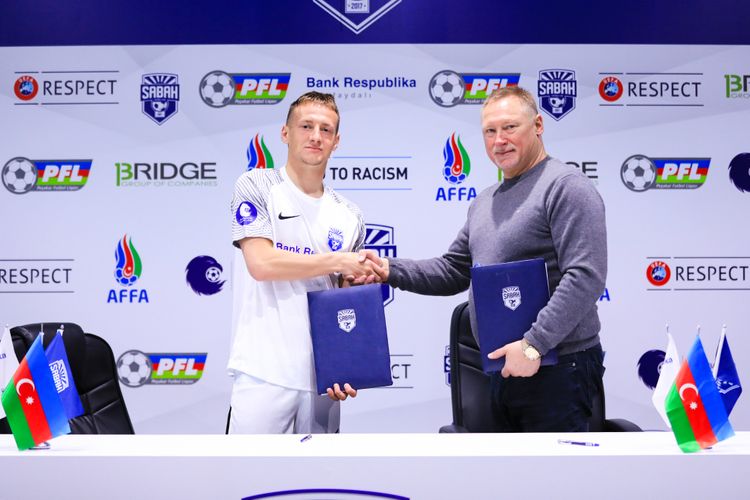 Ukrayna yığmasının futbolçusu “Sabah”da