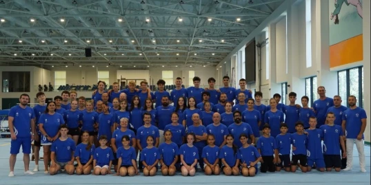 Bakıda ilk dəfə batut gimnastikası üzrə beynəlxalq təlim-məşq toplanışı keçirilib