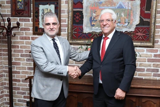“Qarabağ” və “Şkendiya”nın rəhbərləri arasında görüş olub