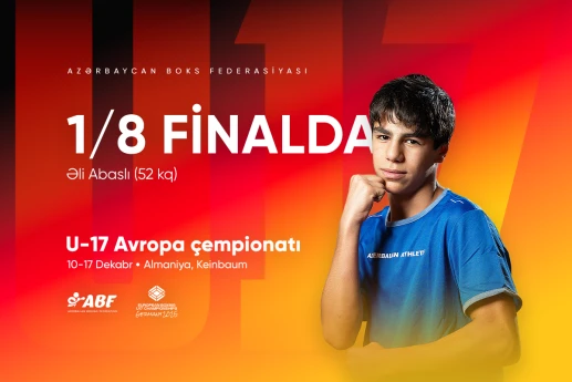Boksçumuz Avropa çempionatında ilk qələbəsini qazanıb