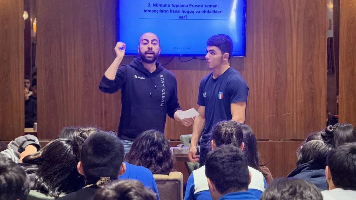 Cüdoçular üçün anti-dopinq mövzusunda maarifləndirici seminar keçirilib - FOTO 