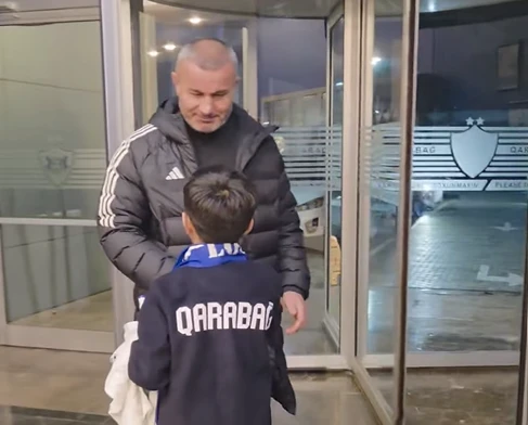 Qurban Qurbanov Əkbərlə görüşüb