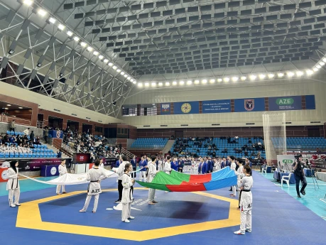 Taekvondo üzrə ölkə birinciliyinin açılış mərasimi keçirilib