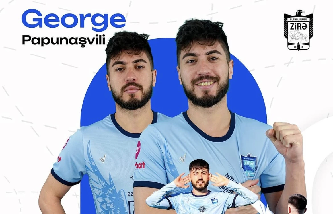 Gürcü futbolçu daha 2 il “Zirə”də - RƏSMİ 