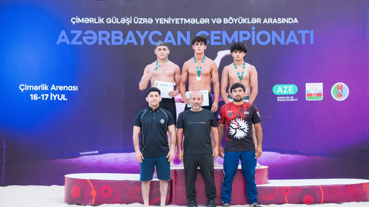 Çimərlik güləşi üzrə Azərbaycan çempionatına start verilib