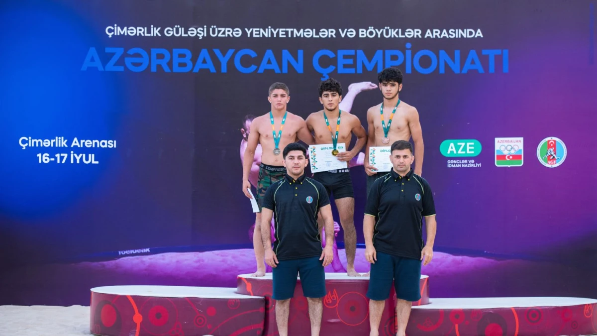 Çimərlik güləşi üzrə Azərbaycan çempionatına start verilib
