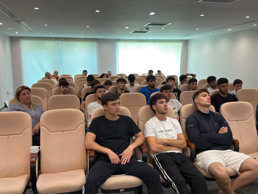 Qubada cüdo məşqçiliyi üzrə təhsil alan tələbələr üçün nəzəri dərslərə start verilib - FOTO 