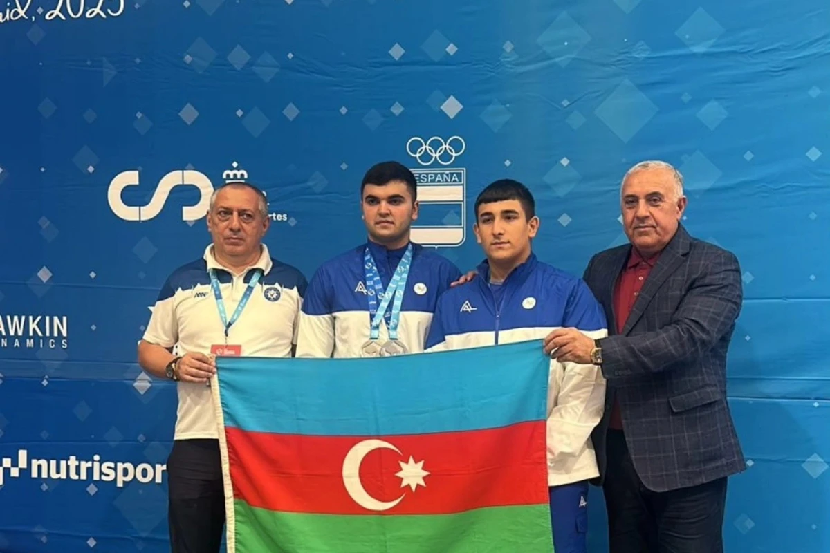 Avropa birinciliyində 2 gümüş medal