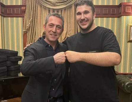 “Fənərbaxça”nın prezidenti BAKIDA 