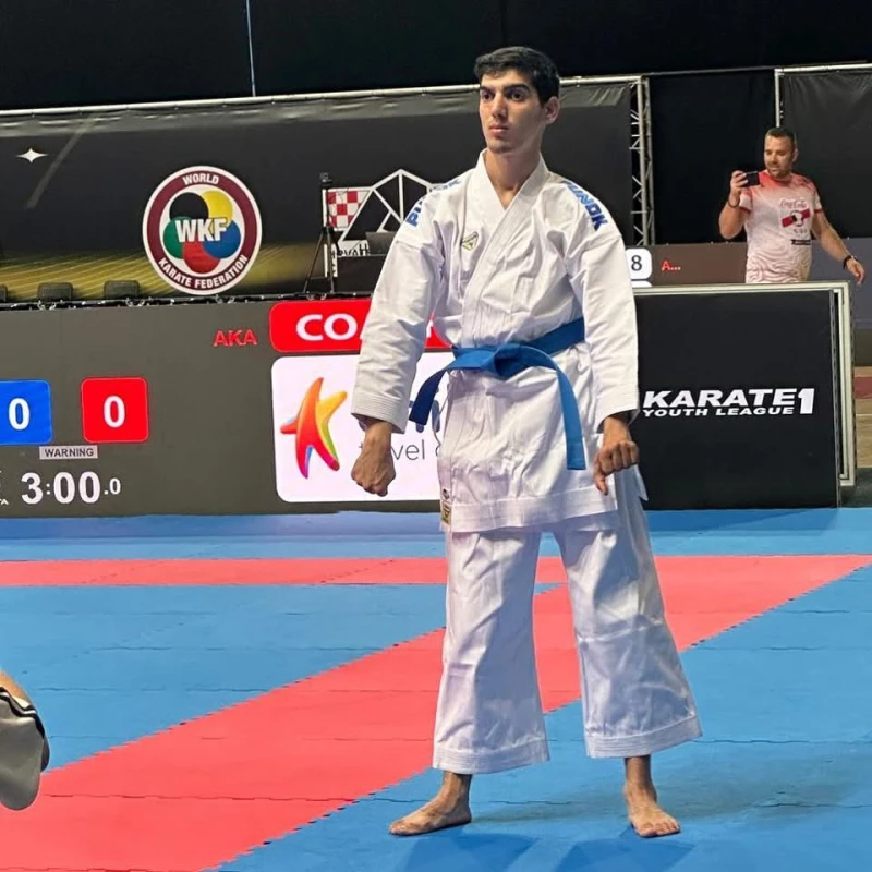 Karateçilərimiz Xorvatiyada iki bürünc medal qazanıblar - FOTO 