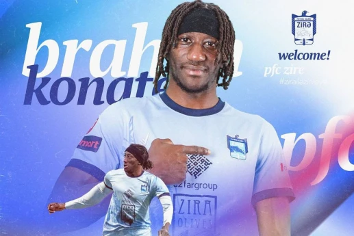Konate “Zirə”də - RƏSMİ 