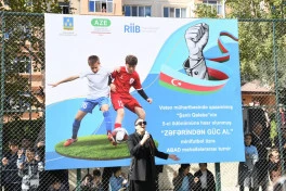 Bakıda “Zəfərindən Güc Al” minifutbol turniri yekunlaşıb - FOTO 
