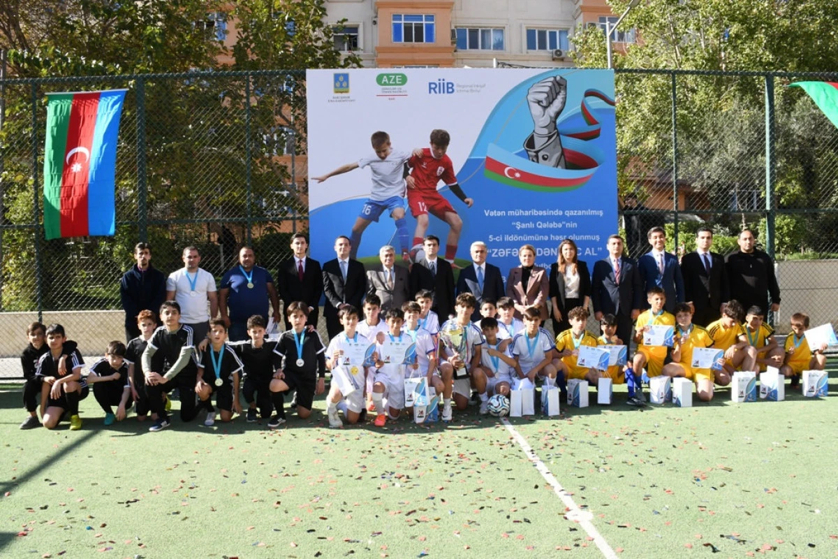 Bakıda “Zəfərindən Güc Al” minifutbol turniri yekunlaşıb - FOTO