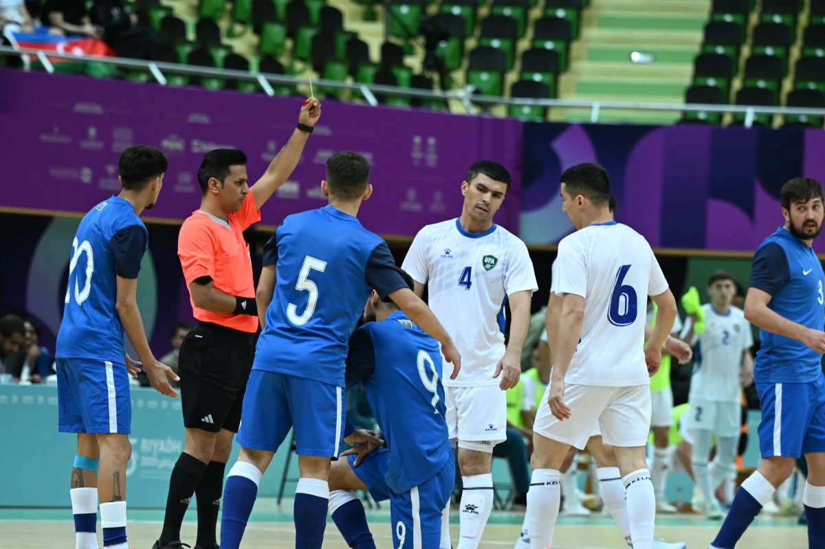 İslam Oyunları: Yığmamız Özbəkistana məğlub oldu - FOTO 