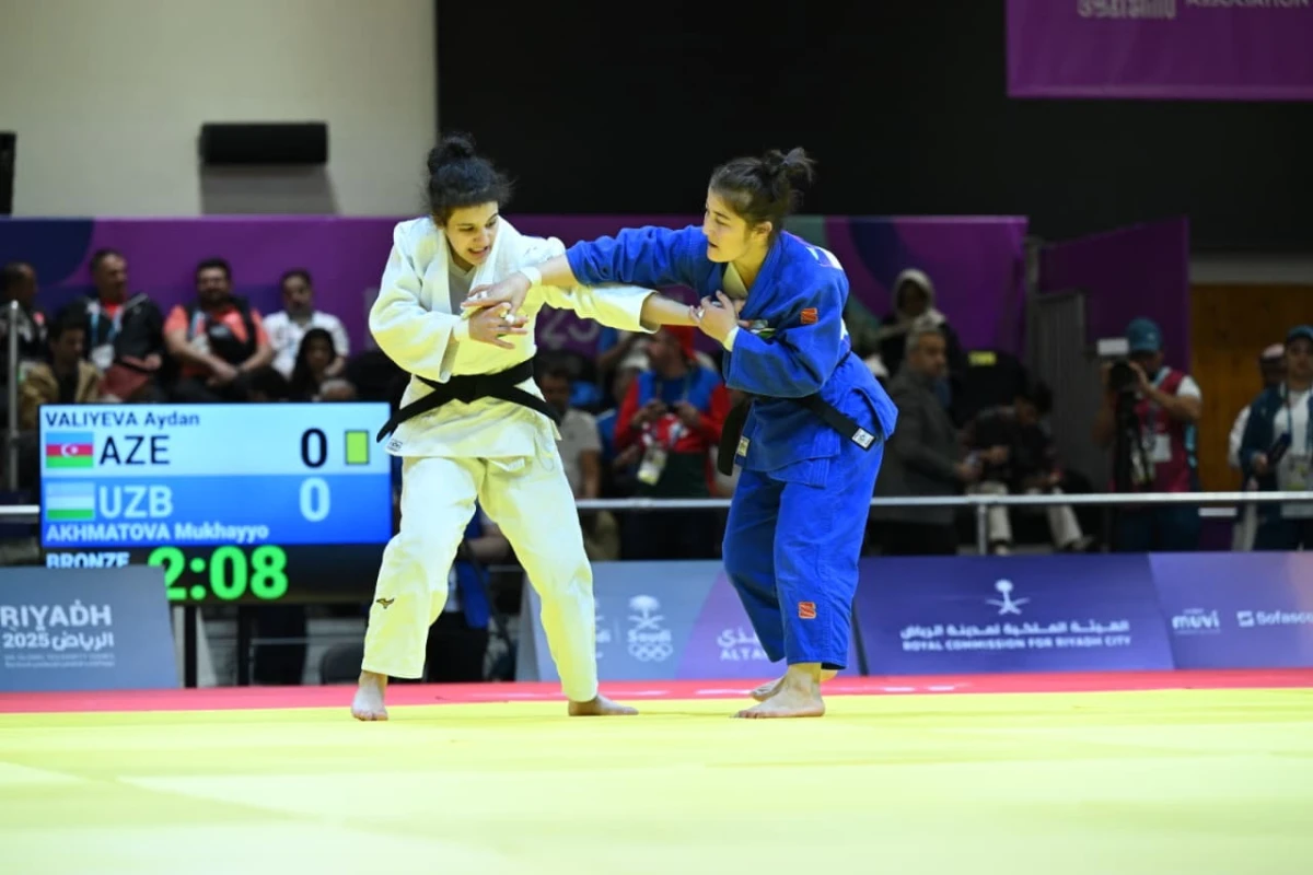 İslam Oyunları: Cüdoçumuz bürünc medal qazandı - FOTO 