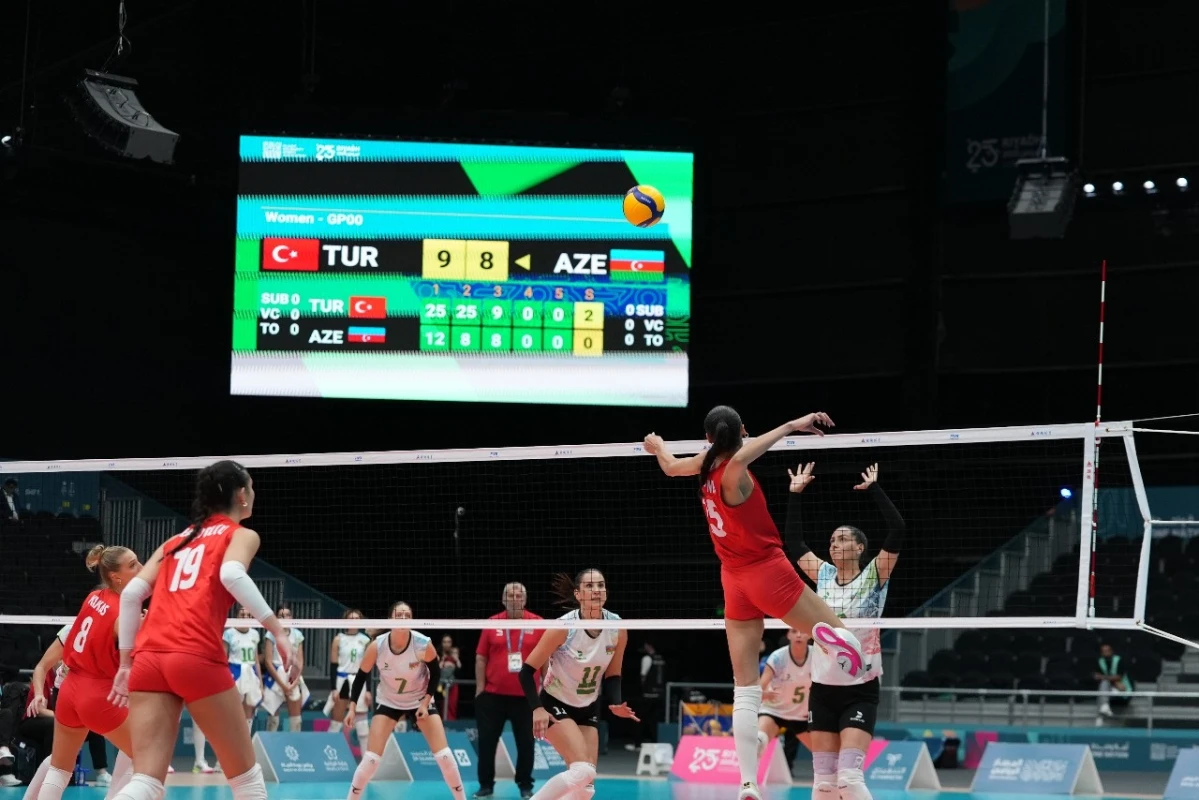 İslam Oyunları: Voleybolçularımız Türkiyəyə məğlub olub - FOTO 