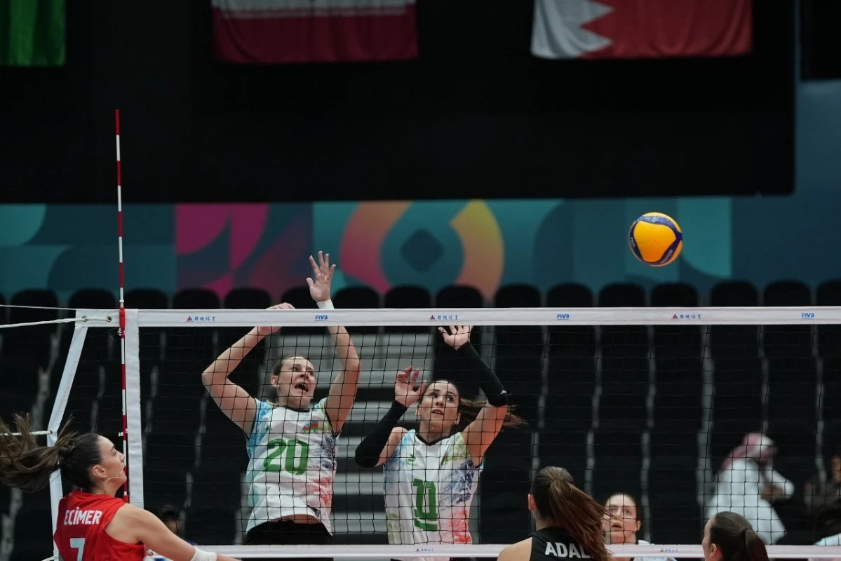 İslam Oyunları: Voleybolçularımız Türkiyəyə məğlub olub - FOTO 